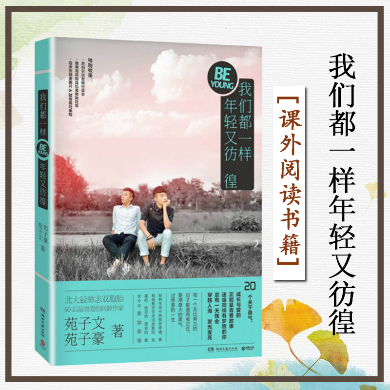 当代中国散文集：我们都一样 年轻又仿徨  青春都市言情轻小说代表作穿越人海拥抱你人气嘉宾苑子文苑子豪暖心故事集 青春文学书籍