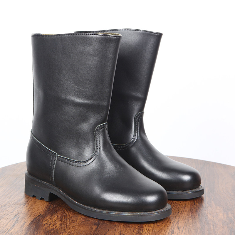 3516厂高筒羊毛骑士靴真皮长筒坦克靴皮毛一体雪地靴户外防寒皮靴,流行男鞋,马丁靴,淘宝优惠券,粉丝福利购,淘宝优惠卷