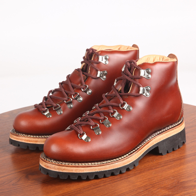 短脸工装靴山脉之光户外徒步靴男