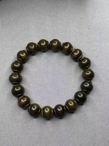 海南绿棋楠1.2雕刻灯笼珠男女同款香味好0809