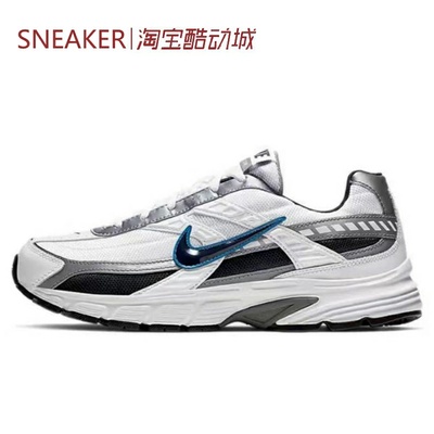 #耐克 Nike Initiator 低帮 跑步鞋 白蓝 黑灰 394055 HQ1511
