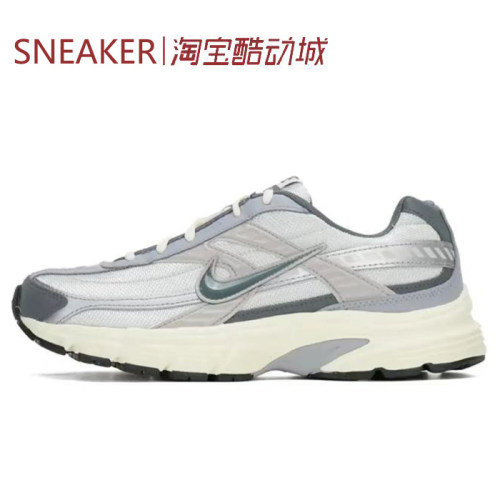 #耐克 Nike Initiator 低帮 跑步鞋 男款 灰白 HQ1179-001