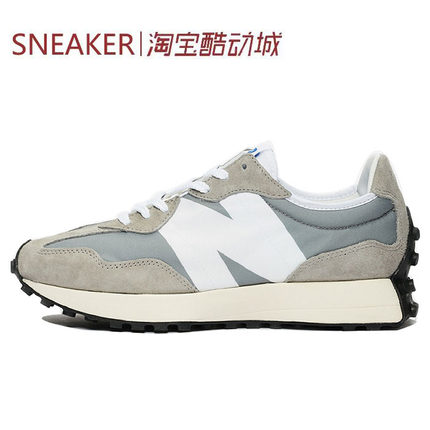 #新百伦 New Balance NB 327 低帮 跑步鞋 元祖灰 MS327LAB