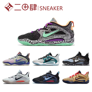 热销 Nike 杜兰特15 KD15 实战篮球鞋 布鲁克林篮网 DM1054-101
