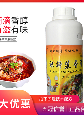 瑞利斯凉拌菜香汁9916夫妻肺片红油香料500g熟食店凉拌菜调料商用