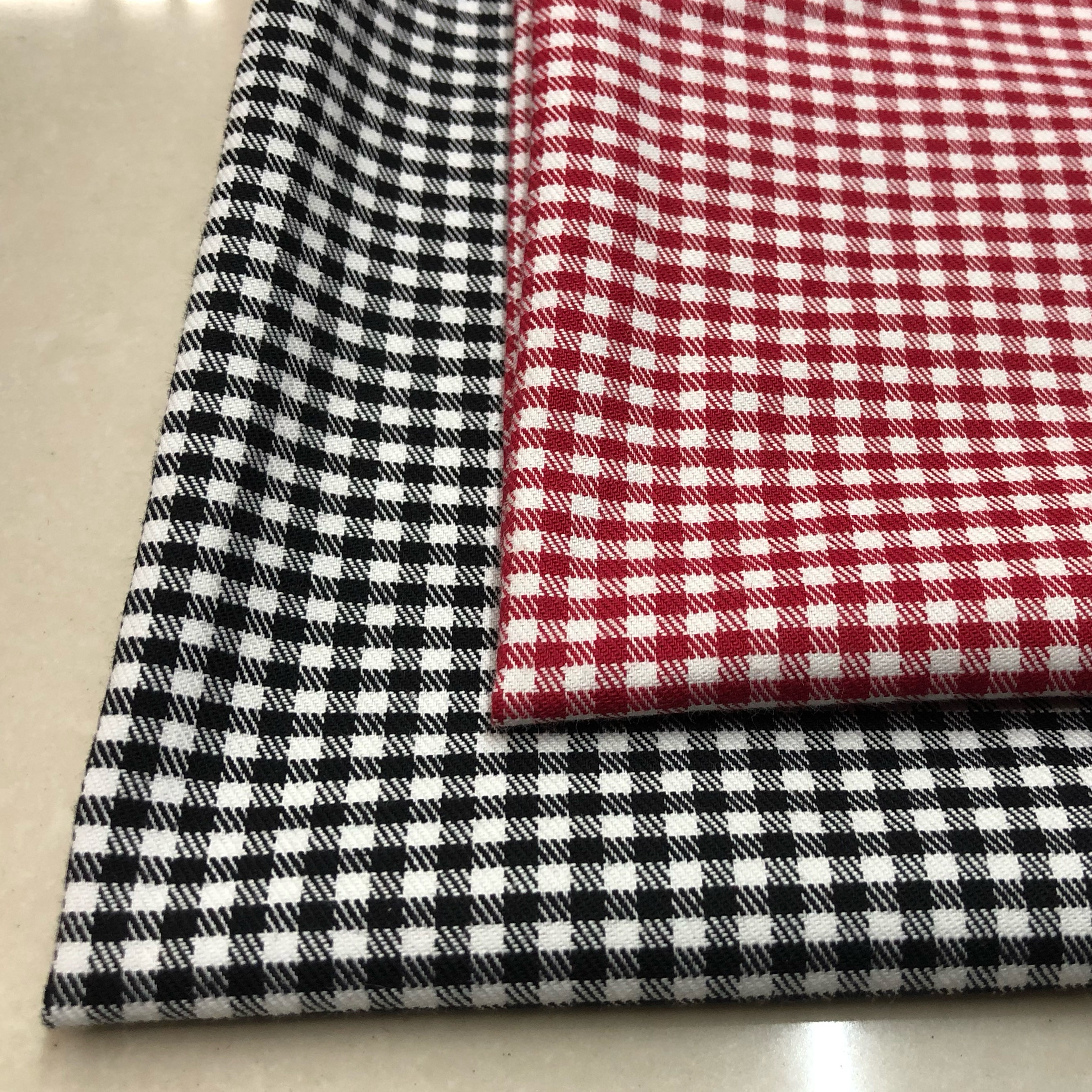 格子弹力柔软薄外套服装布料