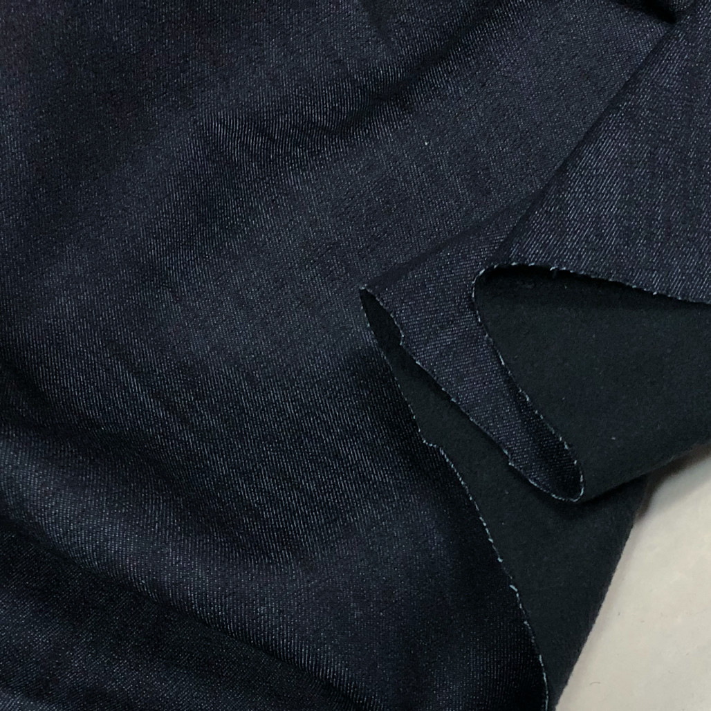加绒牛仔牛仔衣裙外套纯色图片