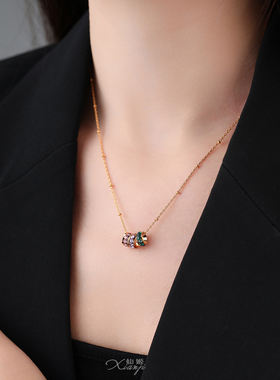 独特绝美小众设计感时尚项链