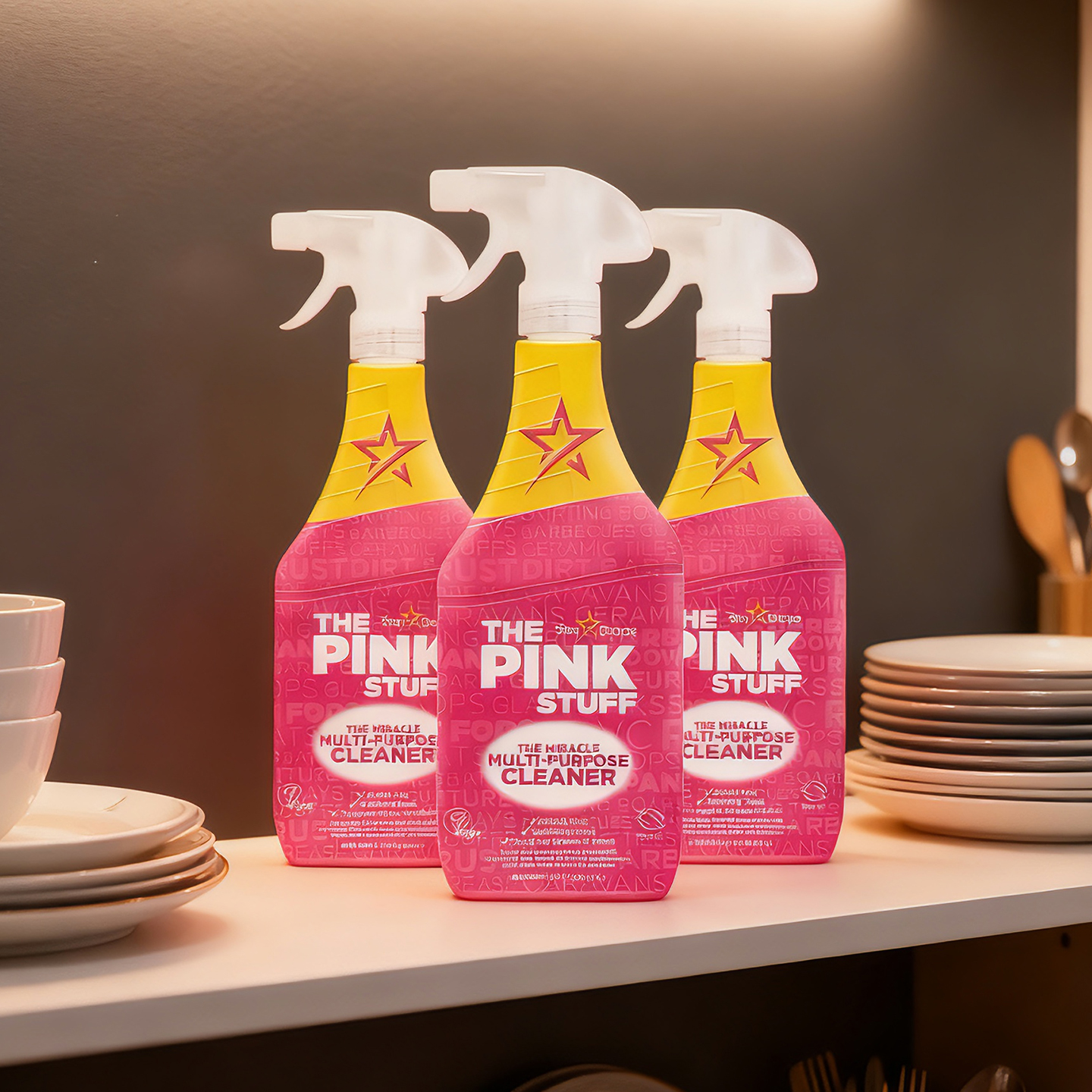 stardrops粉利来清洁剂喷雾