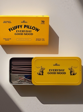 韩国Collins线香夏季薄荷冰爽提神祛异味薰衣草防蚊木质柑橘清爽