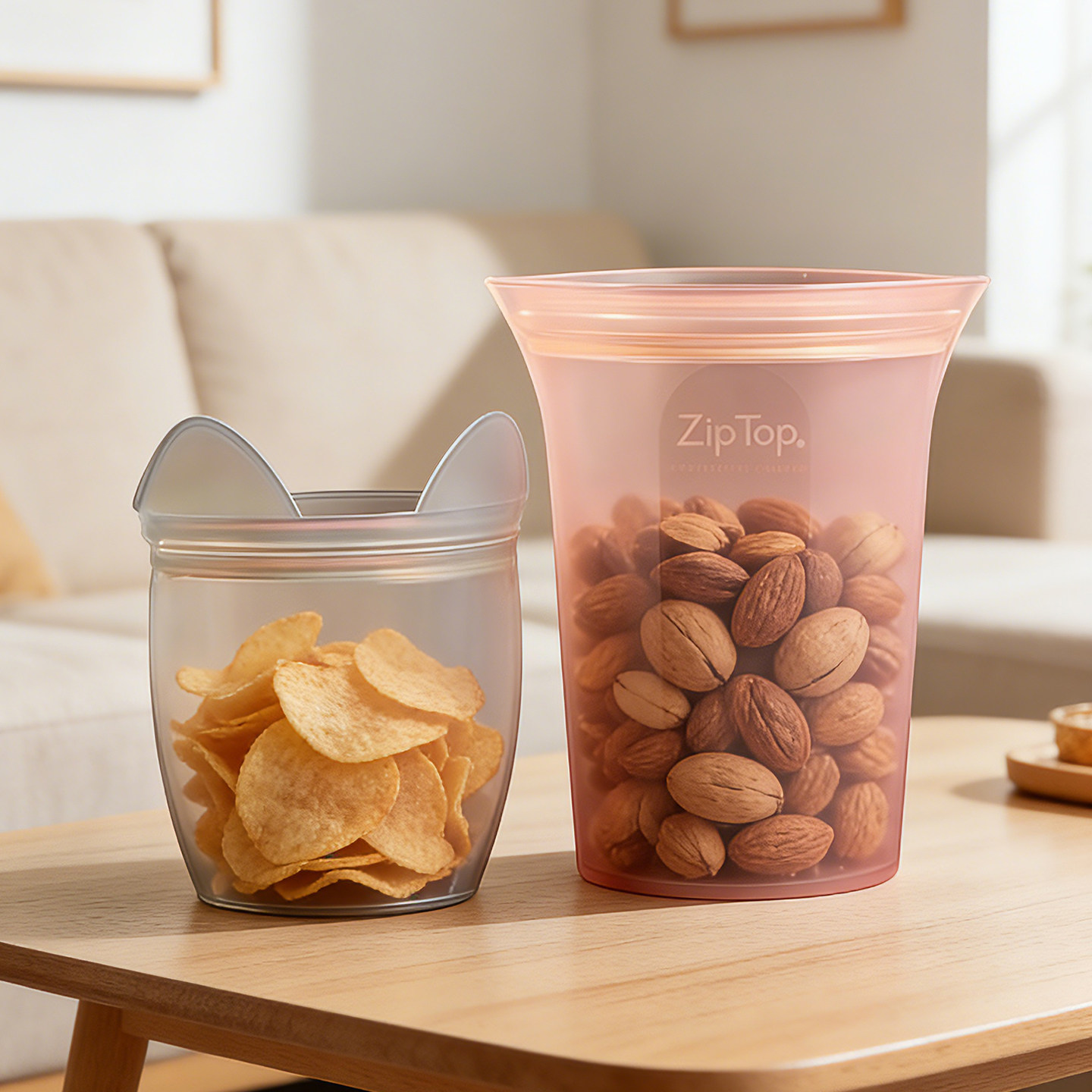 ZIPTOP进口硅胶保鲜袋春夏露营便携分装袋可微波饭盒食品级收纳袋,餐饮具,保鲜盒,淘宝优惠券,粉丝福利购,淘宝优惠卷