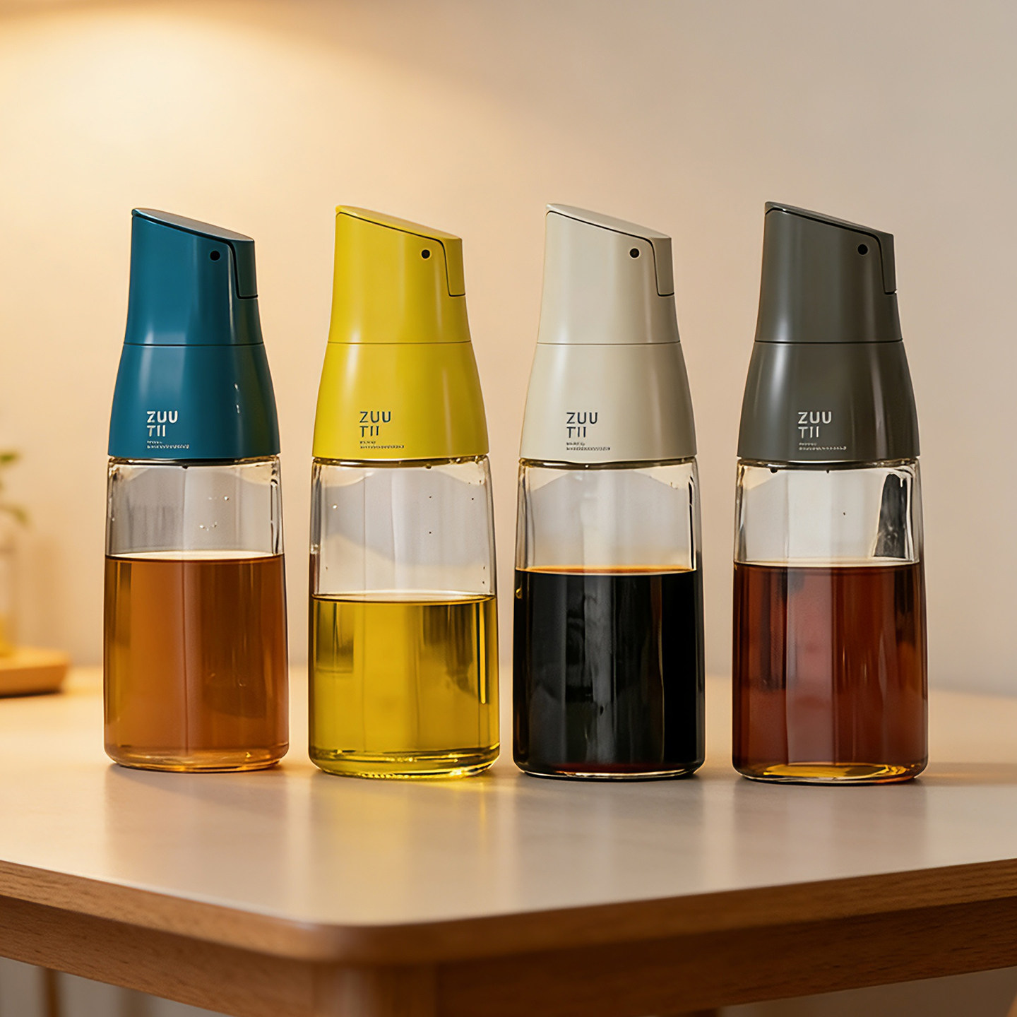 加拿大zuutii玻璃油壶油刷调味瓶