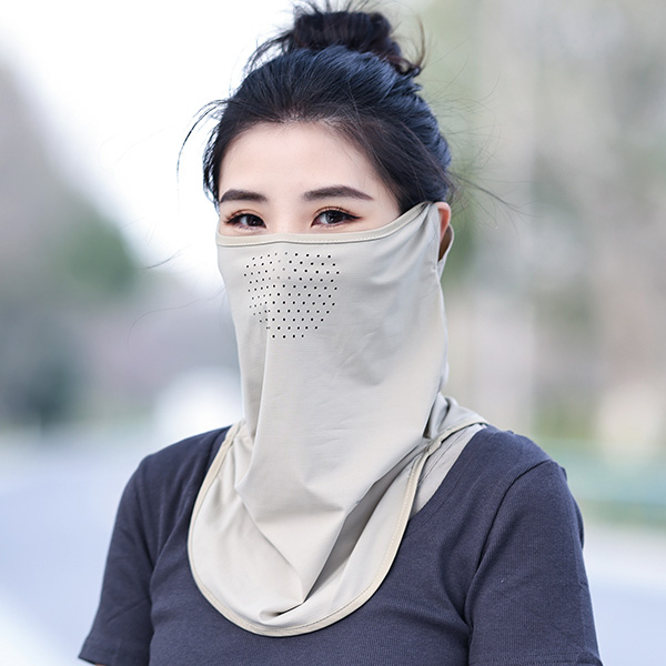 防晒面罩男遮全脸防紫外线