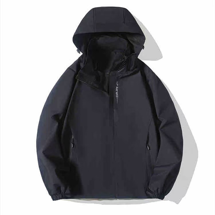 防水风衣外贸男装男防风运动夹克