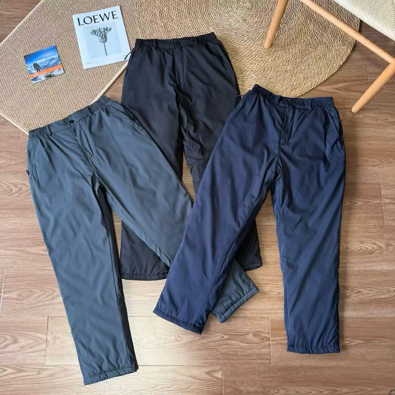 户外加绒防水加厚防风滑雪登山裤