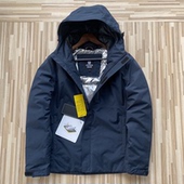 反季 袅系日本面料秋冬防风防水冲锋衣户外休闲羽绒服夹克男 清仓