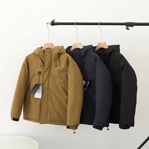 户外牛货！P棉填充！秋冬季男士防风防水连帽棉服外套 17379