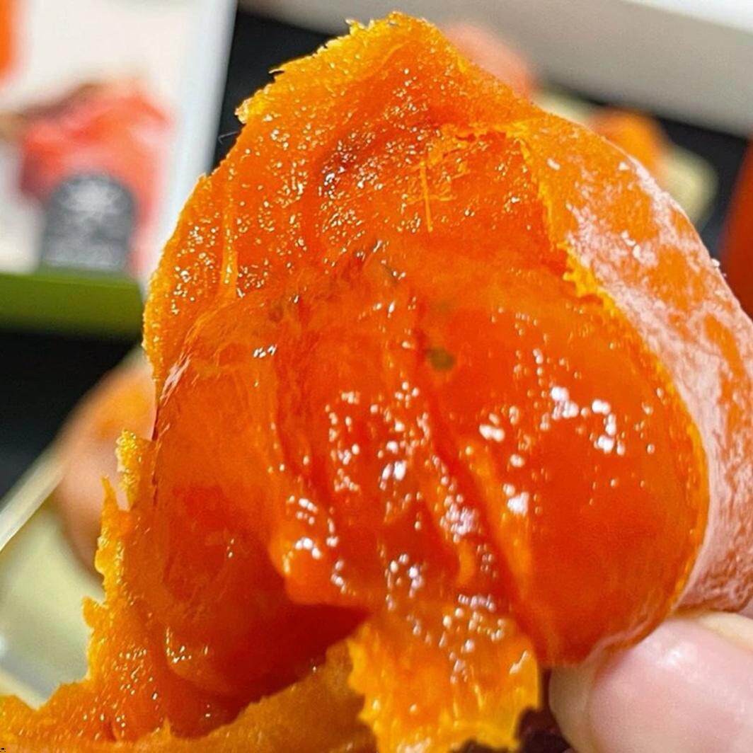 沂蒙特产柿饼出口日韩柿干吊柿特级降霜柿子饼3斤装非富平包邮盒