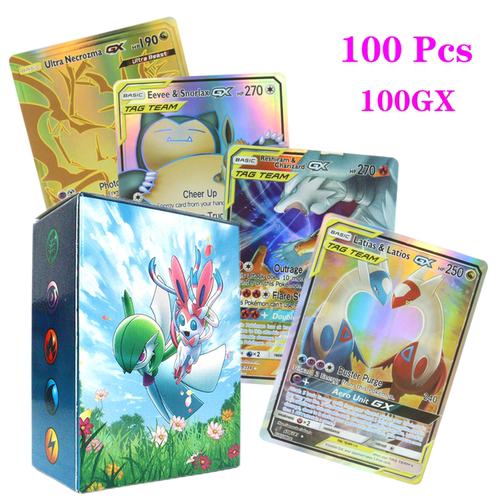 宝可梦金卡Pokémon Cards神奇宝贝卡片Mega vmax GX EX英文闪卡