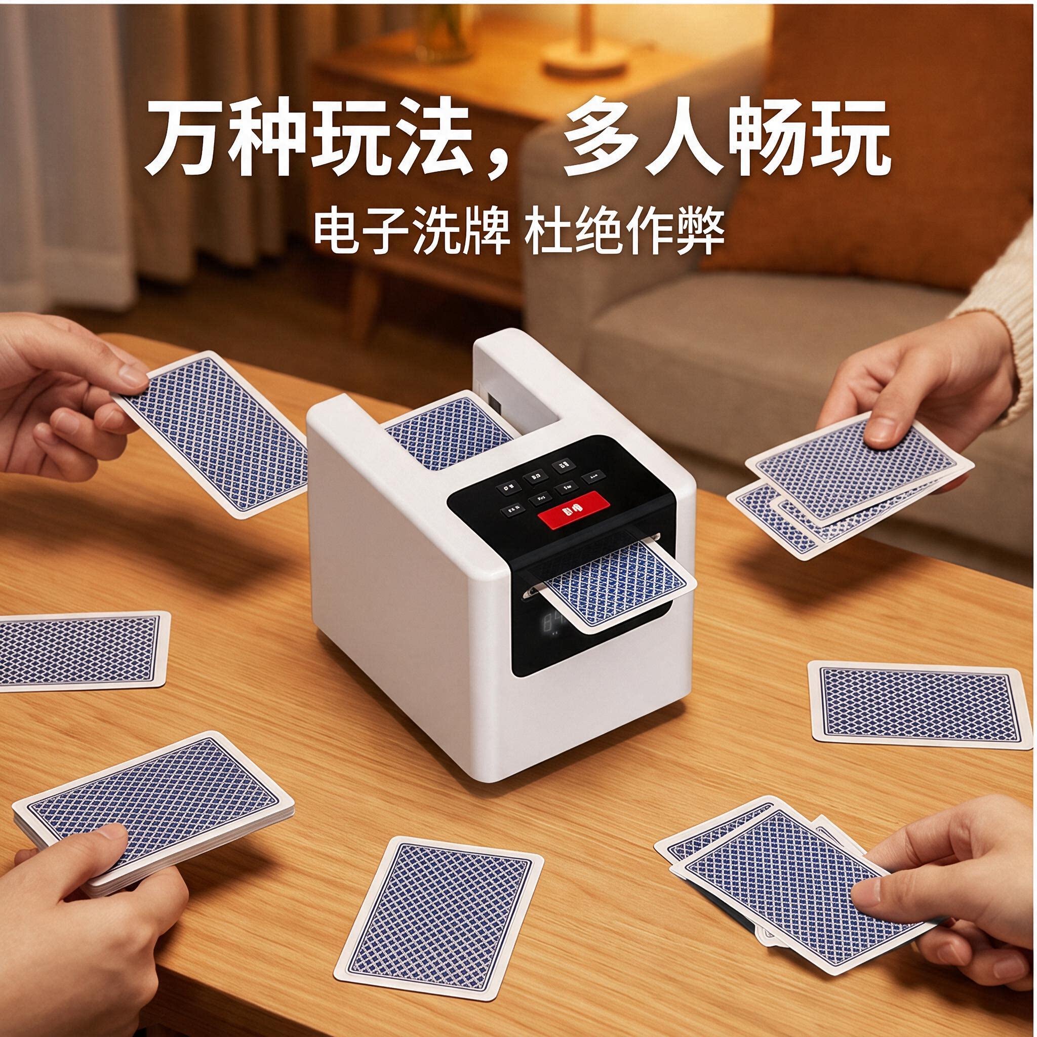 扑克牌发牌机器全自动洗发一体图片