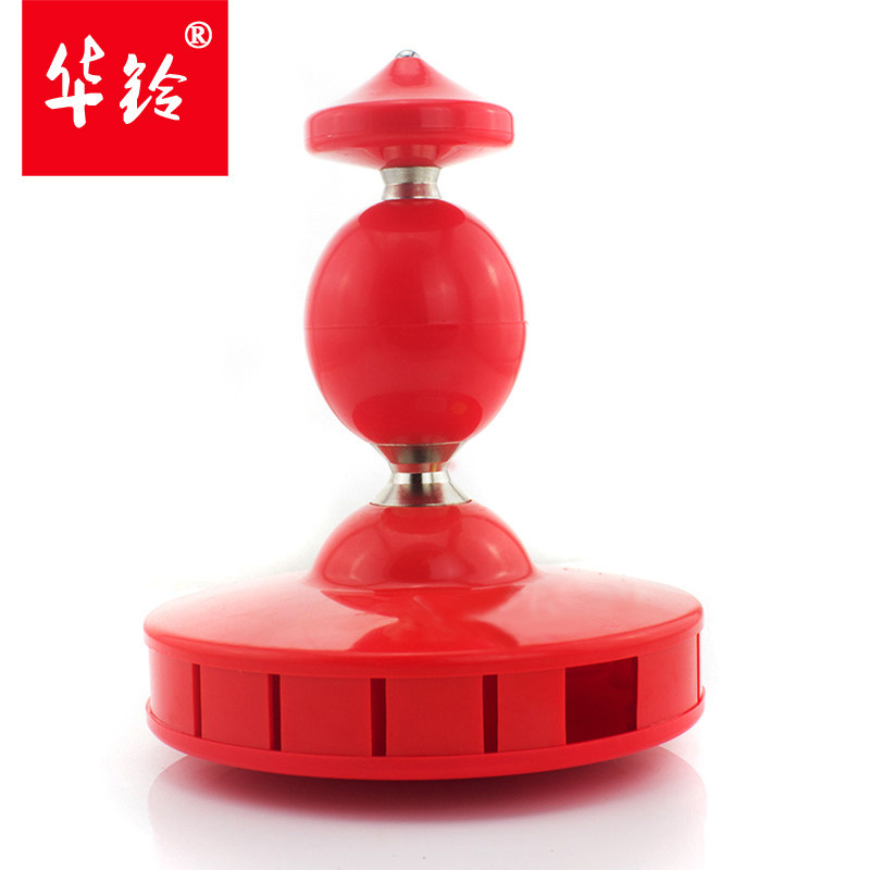 华铃空竹专卖 18cm 七轴承空竹呼啦圈空竹 单头轴承空竹专卖
