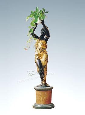 鸿鑫雕塑黄铜欧式室内户外工艺品
