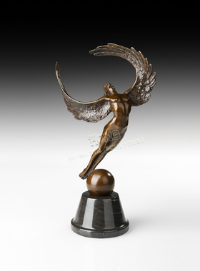 鸿鑫雕塑黄铜欧式客厅艺术品家饰