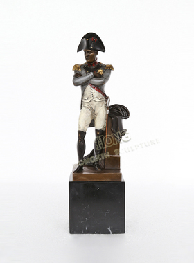 摆件拿破仑欧式人物鸿鑫雕塑黄铜