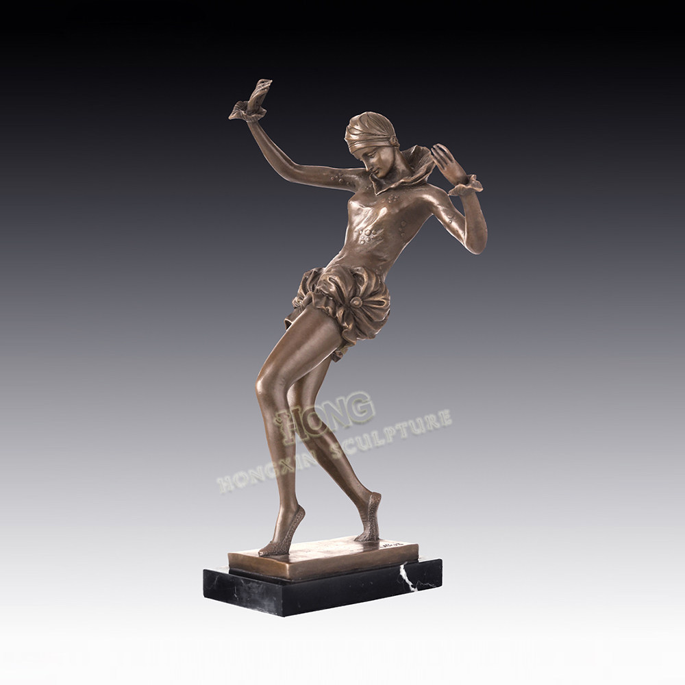 铜雕塑舞蹈少女EPA039欧式人物工艺饰品酒店客厅书房家居桌面摆件,家居饰品,装饰摆件,淘宝优惠券,粉丝福利购,淘宝优惠卷