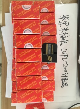 美国PROGRESSIVE模具CVPL-100 /200注塑机械式模具计数器黑色方形