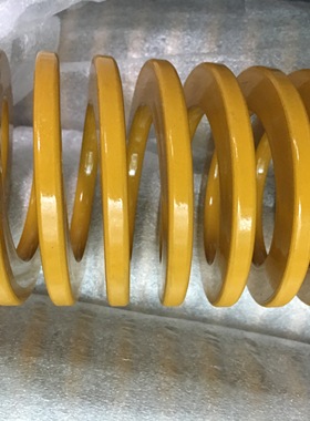 精品模具弹簧TF/SSWF40*85黄色高强度日标外径40长85扁形矩形压簧