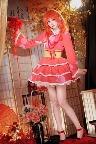 【甜蜜魔法二团尾款 美妙旋律春音爱良 天宫律舞 高峰美音浴衣cos