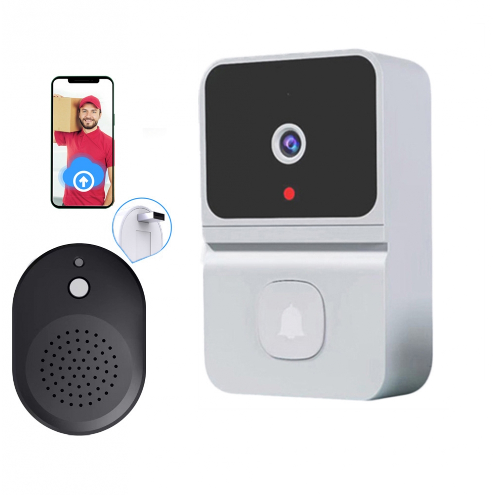 智能WIFI可视门铃Z30远程家用摄