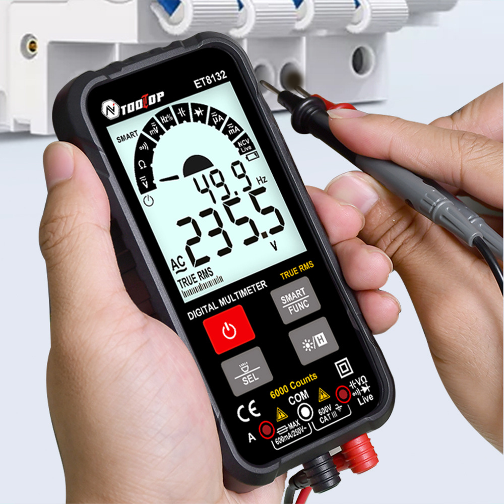 TOOLTOPET8132数字万用表全自动