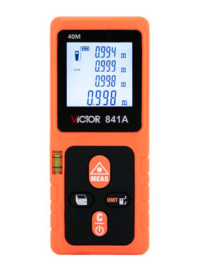 胜利VC841A/841B/841C/841D 40/60/80/100M激光测距仪红外线 面积