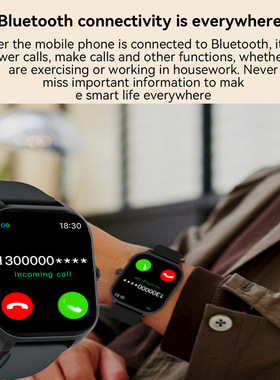 New H9 Smartwatch Bluetooth Call Heart Rate Pedometer Sports