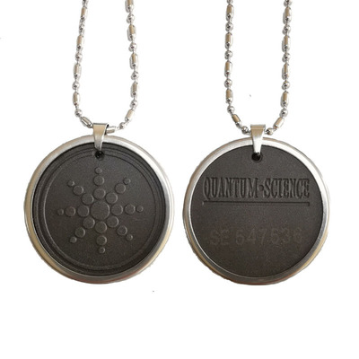QuantumPendant圆形太阳花金属