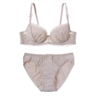 包邮 日本专柜 PEACH JOHN/蜜桃派 聚拢文胸内衣套装 464