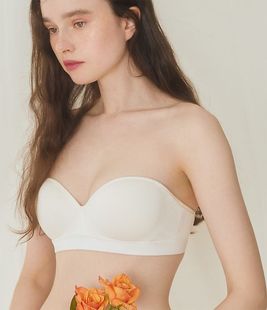 包邮 日本本土 PEACH JOHN/蜜桃派 夏季纯色抹胸文胸内衣 606