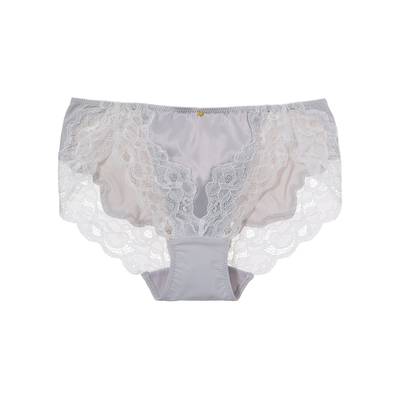 日本专柜 PEACH JOHN/蜜桃派 25SS 缎面蕾丝三角内裤 533