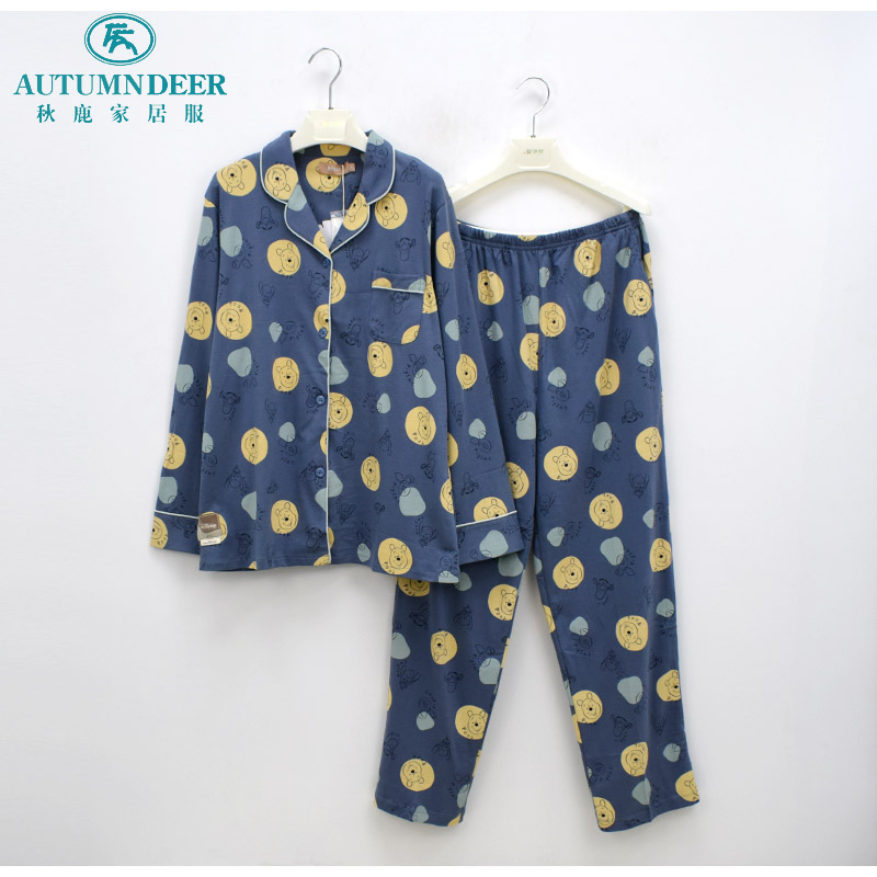 秋鹿简诗睡衣秋季新款女