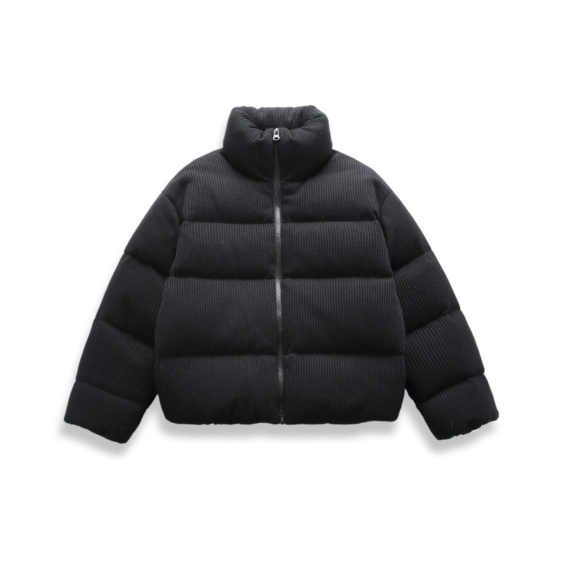 得物可二开鸭绒中性潮牌阔版cleanfit风格毛衣羽绒服黑9161P260，男装羽绒服，星座1207