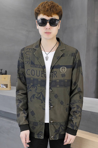 男商务休闲外套修身夹克英伦欧美轻熟单西服上衣礼服正西装892P75图片