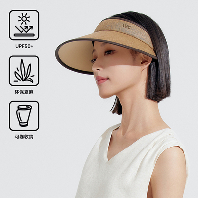 vvc防晒帽太阳帽女高颜值款夏天防紫外线遮脸大帽檐显脸小遮阳帽