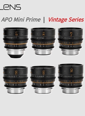 DULENS APO Mini Prime 全画幅电影镜头 PL/EF 6枚