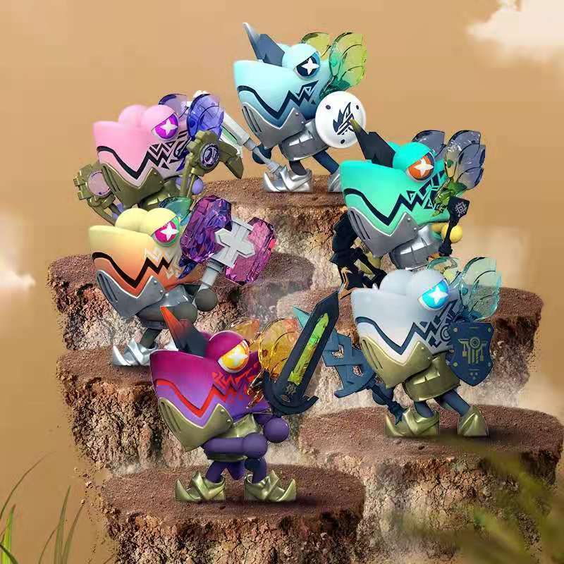 正版lamtoys变色龙盲盒手办系列梦想新大陆确认款隐藏公仔