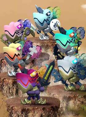 正版lamtoys变色龙盲盒手办系列梦想新大陆确认款隐藏公仔