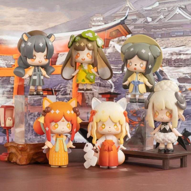 正版亚人绿荫动物卡通手办