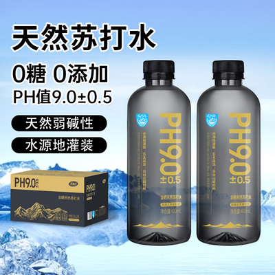 李墨白天然苏打水400毫升