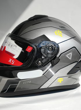 清仓X5双镜片全盔 摩托车头盔3C A1